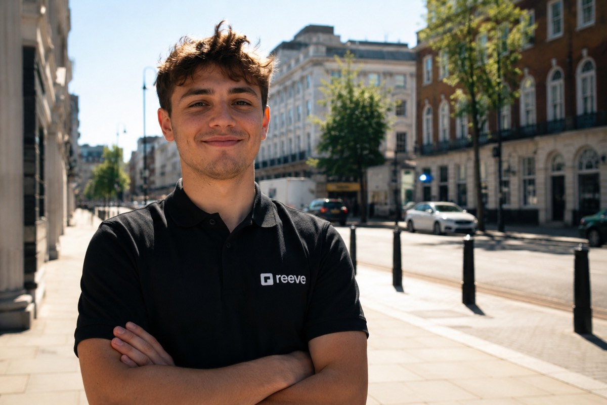 Reeve engineer on a London street